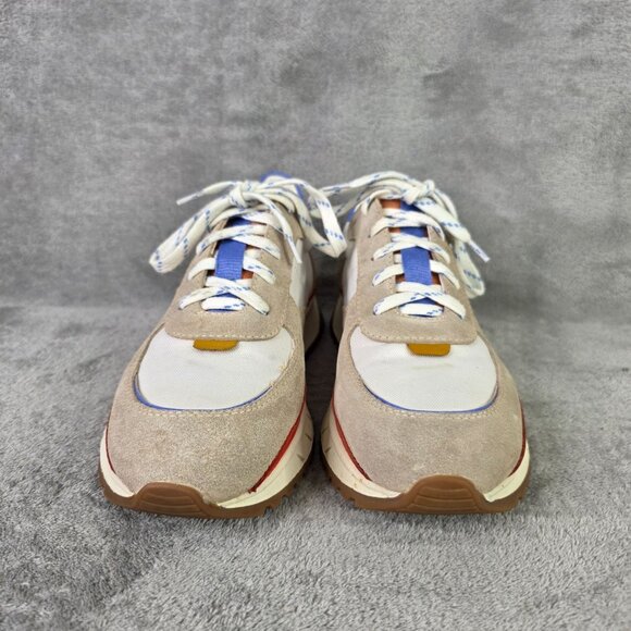 Womens Madewell Colorblock Kickoff Trainer Sneakers Shoes Suede Leather 9.5M - Picture 5 of 8